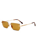 Tom Ford Geometrical Sunglasses Ft1355 30 E
