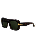 Tom Ford Squared Sunglasses Ft1330 52 N