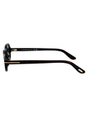 Tom Ford Oval Sunglasses Ft1364 52 N
