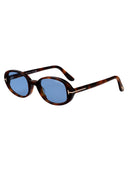 Tom Ford Oval Sunglasses Ft1364 53 V
