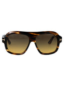 Tom Ford Squared Sunglasses Ft1324 55 B
