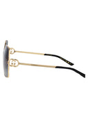 Gucci geometrische Sonnenbrille Gg2163 S 001