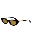 Bottega Veneta Ovale Sonnenbrille Bv1447 S 002