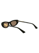 Bottega Veneta Ovale Sonnenbrille Bv1447 S 005