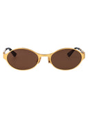 Bottega Veneta Oval Sunglasses Bv1456 S 001