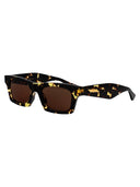 Occhiali da sole rettangolari Bottega Veneta Bv1457 S 002
