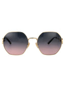Gucci geometrische Sonnenbrille Gg2046 S 002