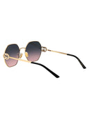 Gucci geometrische Sonnenbrille Gg2046 S 002