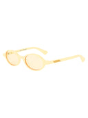 Bottega Veneta Ovale Sonnenbrille Bv1388 S 008