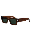 Saint Laurent Rechteckige Sonnenbrille Sl 572 011