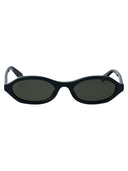 Alexander Mc Queen Ovale Sonnenbrille Am0559 S 004