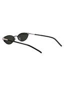 Alexander Mc Queen Oval Sunglasses Am0563 S 001