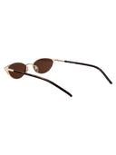 Alexander Mc Queen Oval Sunglasses Am0563 S 002