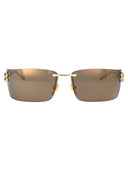 Balenciaga Rimless Sunglasses Bb0485 Sa 002