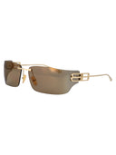 Balenciaga Rimless Sunglasses Bb0485 Sa 002
