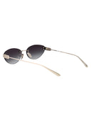 Randlose Sonnenbrille von Balenciaga Bb0486 S 002