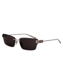 Randlose Sonnenbrille von Balenciaga Bb0487 S 001