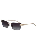 Randlose Sonnenbrille von Balenciaga Bb0487 S 002