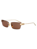Randlose Sonnenbrille von Balenciaga Bb0487 S 004