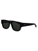 Gucci rechteckige Sonnenbrille Gg2075 S 001