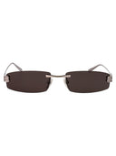 Randlose Sonnenbrille von Balenciaga Bb0488 S 001