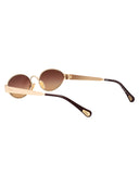 Lunettes de soleil ovales Chloé Ch0355 S 002