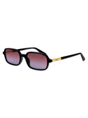 Chloe rechteckige Sonnenbrille Ch0363 S 001