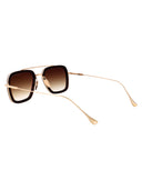Dita Squared Sunglasses 7806 W Rtb Gld 52 52