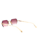 Matsuda Geometrische Sonnenbrille M5010 Bg Mw