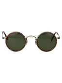 Matsuda Runde Sonnenbrille M3100 Ag Dbr