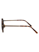 Matsuda Runde Sonnenbrille M3100 Ag Dbr