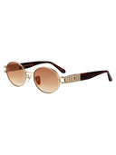 Linda Farrow Oval Sunglasses Lfl1657 C2 Sun 02