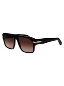 Kwadratowe okulary przeciwsłoneczne Salvatore Ferragamo Sf2078 Slbi 3