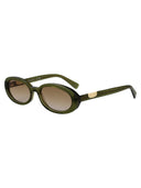 Longchamp Ovale Sonnenbrille Lo795 S 319