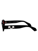 Złamane białe okulary przeciwsłoneczne Ow1033 1025