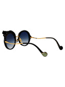 Anna Karin Karlsson Sunglasses Rose Et La Roue Crystal Black Crystal