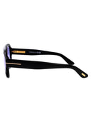 Tom Ford Runde Sonnenbrille Ft1484 01 Y