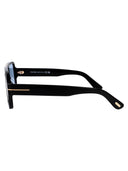 Lunettes de soleil rondes Tom Ford Ft1408 01 V