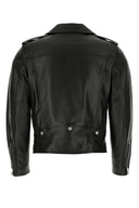 Saint Laurent Black Leather Jacket