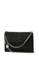 Stella Mc Cartney Black Shaggy Deer Falabella Crossbody Bag