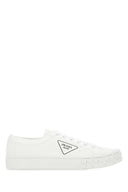 Sneaker a ruota Gabardine bianca Prada