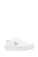 Sneaker a ruota Gabardine bianca Prada