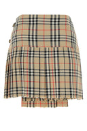 Burberry Borded Wool Mini falda