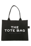 Marc Jacobs Black Canvas Shopping Bag
