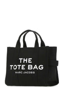 Marc Jacobs Black Canvas The Tote Bag Handbag