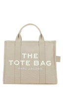 Borsa Shopping in tela color sabbia di Marc Jacobs