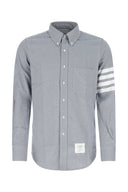 Thom Browne Light Blue Cotton Shirt