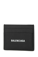 Balenciaga Black Leather Card Holder