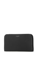 Saint Laurent Black Leather Wallet