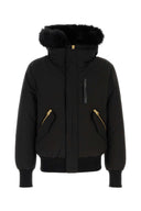 Mackage Black Nylon Blend Dixon Bx Down Jacket